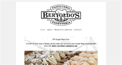 Desktop Screenshot of bertoldos.com