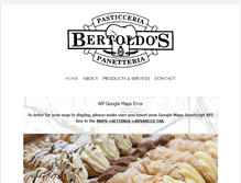 Tablet Screenshot of bertoldos.com